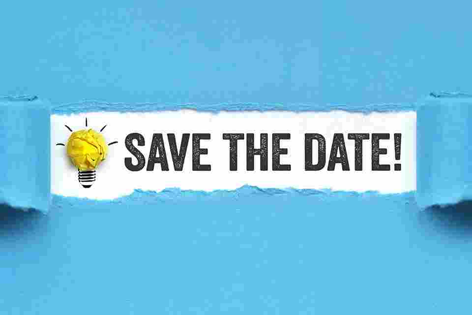 © Coloures-Pic - Adobe Stock.com Save the date!
